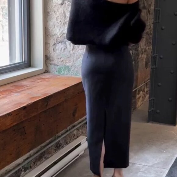 NWT ZARA ZW COLLECTION WOOL PENCIL SKIRT $89.9 Sz-S - Picture 5 of 12